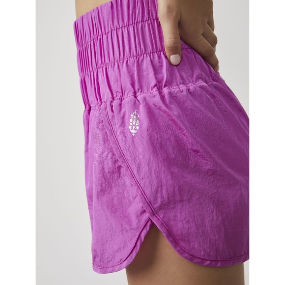 Like New FP MOVEMENT The Way Home Shorts / Neon Magenta - Picture 5 of 6